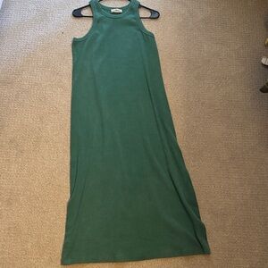 Wilfred Forest Green Maxi Dress